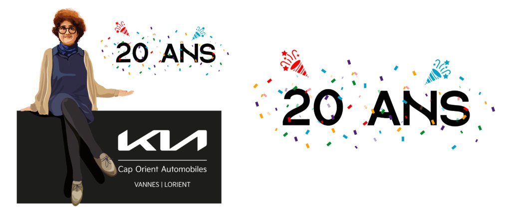 20 ans Kia Cap Orient Automobiles Lorient Vannes Morbihan