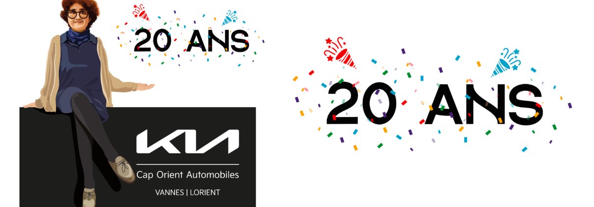 20 ans Kia Cap Orient Automobiles Lorient Vannes Morbihan